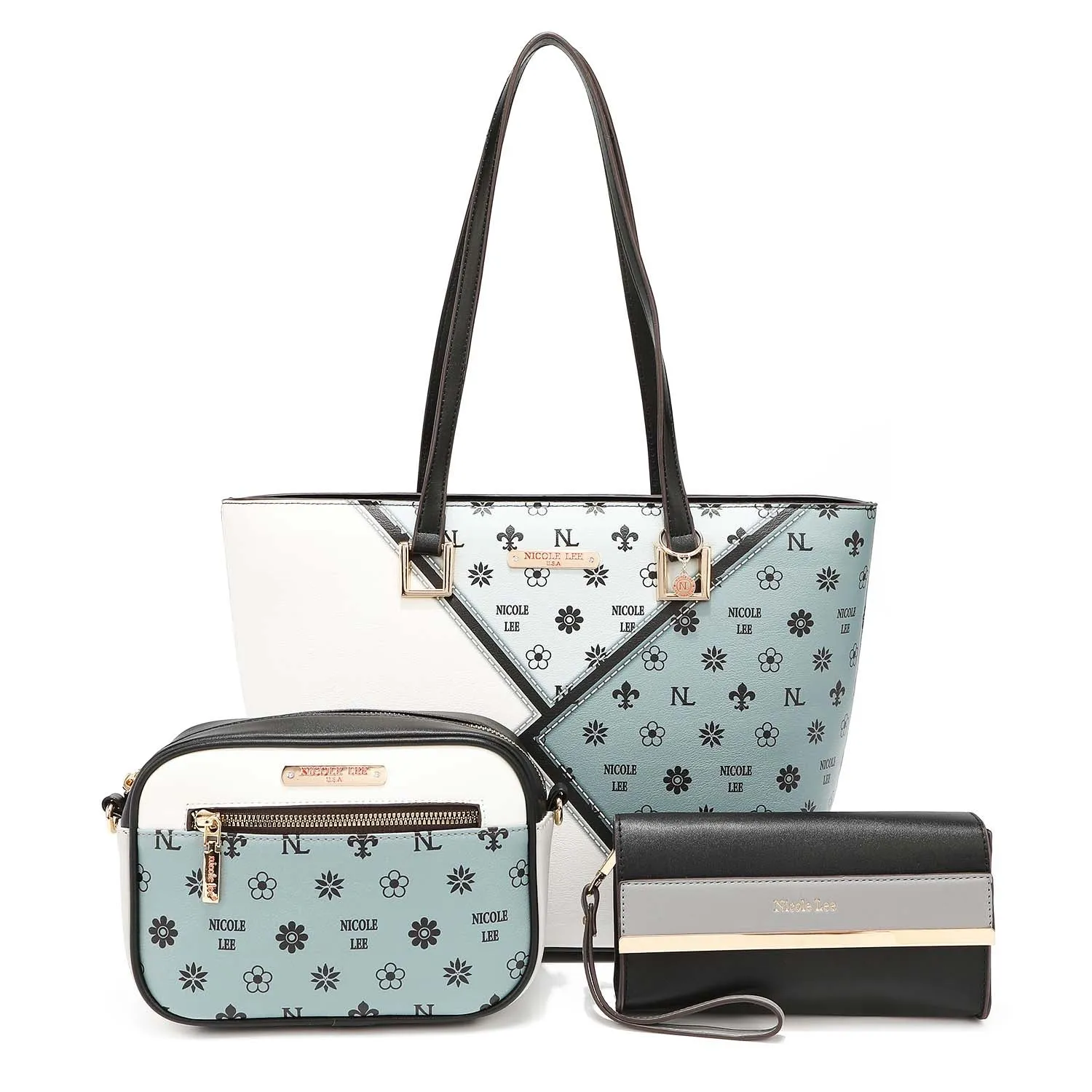 TRINITY 3 PIECE SET (Shopper, Crossbody, Clutch)