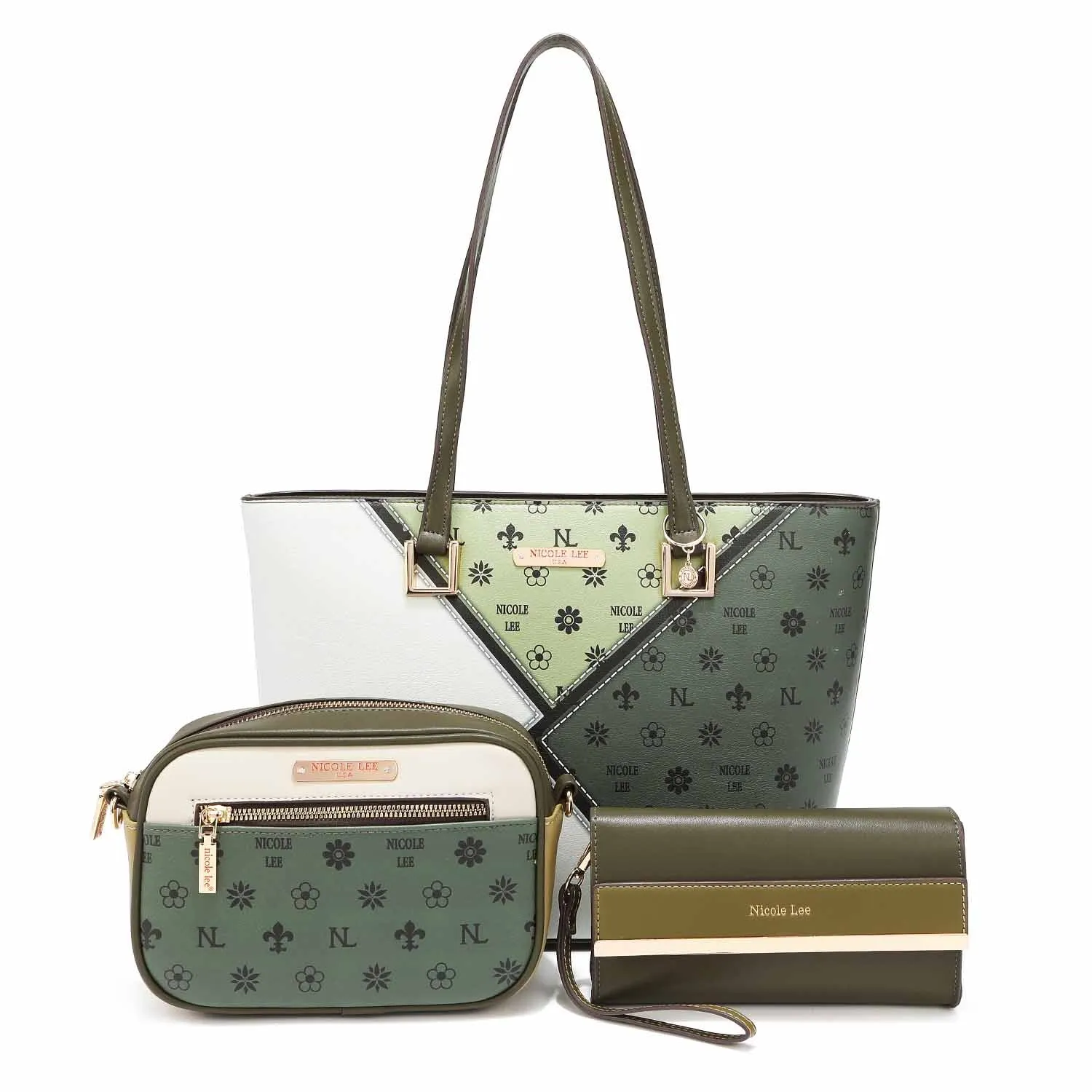 TRINITY 3 PIECE SET (Shopper, Crossbody, Clutch)