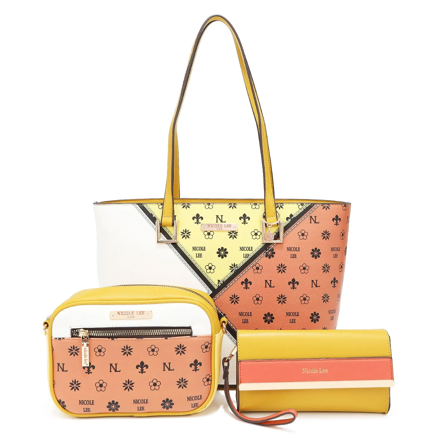 TRINITY 3 PIECE SET (Shopper, Crossbody, Clutch)