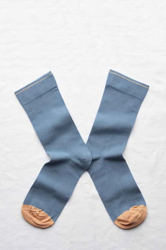 UNI188 Dusty Blue Socks