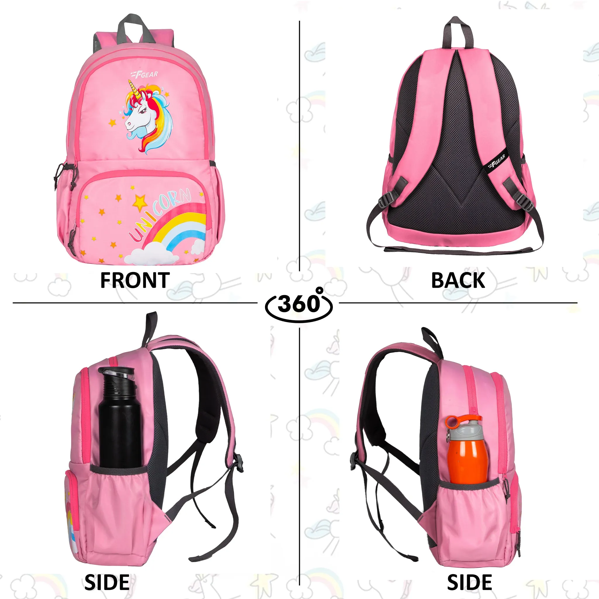 Unicorn 22L Pink Kids Backpack