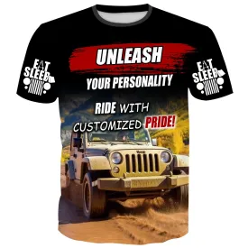 Unleash your Personality, Ride with Customized Pride - T-Shirt