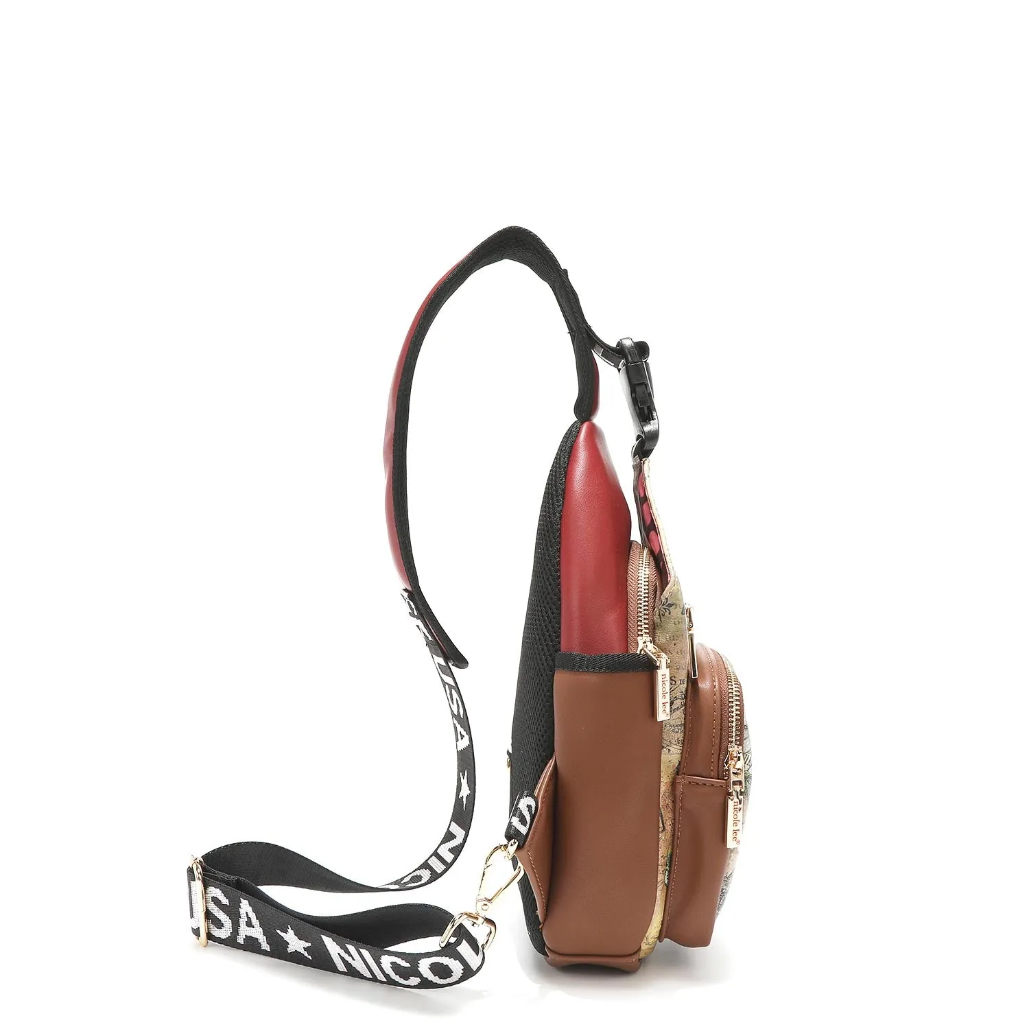 VALERIA SLING BACKPACK WITH BOTTLE HOLDER